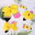 Whaline 5Pcs Back to School Yellow Pencil Hair Bow Clips Ponytail Holder Jumbo Ribbon Grosgrain Hairgrips Cheer Hair Bows Tie for First Day of School