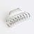 Fashion Vintage Alloy Hair Jaw Clips Hair Clamp Large Punk Hairpins Hair Claw Women Hair Updo Grip Bath Accessories for Thick Hair (Silver)