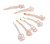 7PCS Rhinestone Crystal Clip Hair Pin Clamps Accessories Bobby Pin Headwear for Women Girls