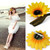 6PCS Beautiful Sunflower Hair Alligator Clips Hair Clamp Hair Styling Accessories for Lady Girls Party Beach Vacation Wedding Decoration
