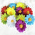 12pcs Womens Multi-colored Sweet Daisy Hair Clips Mini Sun Flower Hairpins Hair Accessory for Bridesmaid Wedding Photography (Multi-colored)