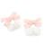 4 Pieces Christmas Red Baby Girls Chinese Style Hairy Furry Balls Velvet Bows Tassels Hair Clips Hair Bows Alligator Clips for Girls Infants Toddlers