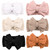 Niceye Handmade Baby Headbands Soft Stretchy Nylon Hair Bands with Bows for Newborn Infant Baby Toddler Girls- Pack of 6