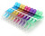 10pcs/set Multicolor Croc Clips Transparent Plastic Hairdresser Clips Hair Styling Sectioning Barrettes Non Slip Alligator Clips Salon DIY Accessorie
