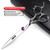 6/7/7.5/8/9 inch scissors silver professional hairdresser hair cut and trim diluted sharp 440C steel (7 inch flat shear-A)