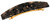 France Luxe Oblong Barrette - Pavlova Black