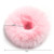 Furling Pompoms Furry Faux Rabbit Fur Hair Scrunchies Artificial Fur Hair Bobbles Elastic Hair Band Rope Wristband Ponytail Accessories Light Pink 2p