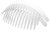 France Luxe Belle Larger Interlocking Comb, Clear, Set of 2 - An Excellent Styling Solution For Long/Thick or Curly Hair