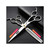 Professional Barber Hair Cutting Scissors/Shears (7-Inches) Stainless Steel Hairdressing Scissors (7 inch-2pc)