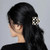 Chess Board Hair Clips for Women Small Size Cute Claw Clip for Girls Hair Clips Claw Black White Hair Accessories for Women Girls, 2 Pack