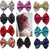 xsby Party Hair Bows Clips for Girls, 10pcs Children Sequins Bow Barrettes Cute Baby Girl Bow Hair Clips A
