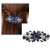 Sankuwen Flower Luxury Jewelry Design Hairpin Rhinestone Hair Barrette Clip,Also Perfect Mother's Day Gifts for Mom(Dark Blue)