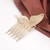 4 Pcs Vintage Butterfly Hair Combs Metal Hair Side Comb Clips Wedding Bridal Headpiece Hair Accessories for Women and Girls (2 Gold & 2 Silver)