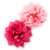 My Lello Petal Flower Headbands Girls Toddler Mixed Colors 2-Pack (Shocking Pink/Light Pink)
