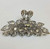 Women Fashion Retro Metal Alloy Rhinestone Large Size Fancy Hair Claw Jaw Clips Pins for Thick Hair (white 1)