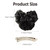 Women Bowknot Snood Net Barrette Hair Clip Bun Cover Hairnet Satin Bow Barrette French Hair Clips Ribbon Flower Hair Accessories for Stewardess Banks
