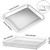 Air Fryer Tray Replacement for Cuisinart TOA-60 TOA-65 TOA-70 Airfryer Convection Toaster Oven, 12.4"x11" Stainless Steel Baking Sheet Pan and Mesh W