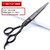 SHARONDS 6/7 Inch Professional 440C Hair Cutting Scissor Salon Hairdressing Thinning Shears Perfect for Barber and Home Use (7 in cut)
