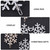 Beaupretty 8 Pieces Christmas Snowflake Hairpins Blue Rhinestone Snowflake Hair Clips Metal Bobby Pins Winter Barrettes for Women Girls