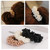 Ruihfas 3Pcs Fashion Korean Hair Scrunchies Accessories Beaded Elastic Hair Ties for Women Girls Pearls Hair Bands Ropes