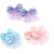 Hot & Sattion 6 Packs Baby Girl Hair Clips Polka Dotted Chiffon Glitter Non-slip Butterfly Clips Barrettes for Girls Baby Kids Children Toddlers Hair