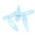 Motanar 50 Pack of Snap Hair Clips Hair Barrettes for Kids, Girls and Women, 50 mm (Sky Blue)