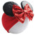 J&J Boutiques Mouse Ears Headband/Headwrap - Toddler, Baby, Kids - Party supplies - Red