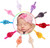 QandSweet Baby Girl Headbands with Polygonal Flower Inlay Rhinestone for Photography (10 Pack)