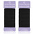 JASVERLIN Small Hair Elastics, Black Hair Ties Ponytail Holder Fine Thin Medium Hair No Pull Long Lasting Braid Hair Styling Rubber Bands for Women 8