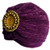 DECOU Twist Pleated Hair Wrap Stretch Turban 0545 (Purple)