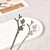 Vintage Retro Hair Stick Hairpin Long Hair Pins Hair Chopsticks Chinese Hair Sticks for Buns 2Pcs Metal Hair Fork Hair Accessories for Women Girls De