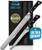 Cutluxe Carving Knife Set for BBQ & Brisket  Razor Sharp German Steel Slicing and Boning Knife for Meat Cutting, Full Tang & Ergonomic Handle, Grill