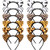 WILLBOND 12 Pieces Cheetah Ears Headband for Women Leopard Cat Ears Headband Holiday Party Supplies(Assorted Animal Series)