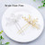 Artio Bride Wedding Pearl Hair Pins Girls Bridal Hair Accessories Hair Piece for Women and Girls 2PCS (Gold)