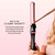 The Beachwaver Co. Beachwaver S.75 Rotating Curling Iron - White | Automatic 0.75 Inch Ceramic Curling Iron | Auto-Shut Off, Home Button, Travel-Frie