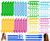 40PCS Hair Curlers Heatless Magic Hair Rollers Wave and Spiral Two Styles Formers(20inches) with 6PCS Styling Hooks Kit No Heat Damage for Most Hairs