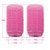 2PCS Double-Layer Bangs Hair Curlers Roller Hair Styling Tools, Pink