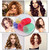 Jumbo Hair Rollers, 6 Packs Large Rollers For Hair, Self Grip Salon Hairdressing Curlers, Hair Curlers Sets, DIY Curly Hairstyle, Colors May Vary, (3