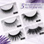 Magnetic Eyelashes with Applicator: 5 Pairs Reusable Natural & Glam Lashes, Lightweight Magnetic Liner, Beginner-Friendly, No Glue Needed, Waterproof