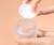 Healthcom 50 Gram/50 ml Empty Sample Jars Round Frosted Glass Bottle Cosmetic Cream Jar Wood Grain Lid Cosmetic Container Glass Cream Box Refillable