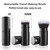 Falliny Retractable Airbrush Kabuki Brush, Travel Powder Foundation Professional Blush Makeup Brushes With Aluminum Handle for Liquid, Cream, Cosmeti