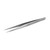 LASHVIEW Lash Tweezer, Vetus Straight Pointed Eyelash Tweezers for Profissional Grafting Eyelash Extension, Stainless Steel Needle Nose Tweezers for