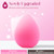 BEAKEY Super Soft Makeup Sponge Set of 6, Makeup Sponges for Foundation, Liquid, Cream and Powder, Pink Beauty Sponge for Blending, 0 Latex Blender