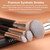 TEOYALL Foundation Contour Conceal Brush Set, 3PCS Angled Synthetic Kabuki Brush for Blending Setting Buffing with Liquid, Cream and Powder Cosmetic