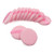12 PCS Cotton Powder Puff, Face Puff Makeup Puffs Pads, Velour Body Puff for Loose Powder Foundation (Pink)