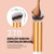 docolor Concealer Brush and Foundation Brush for Liquid Makeup, 2PCS Angled Kabuki Blending Makeup Brush Perfect for Liquid Cream Powder Blending,Sti