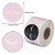 Maitys 500 Pcs Eyelash Stickers Pink and Black Lash Business Stickers for Eyelashes Box Storage Case - Adhesive Holographic Labels Envelope Seals Sup