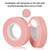Flezoo 8 Rolls Lash Tape, 9m/10 Yard Pink Adhesive Breathable Fabric Eyelash Makeup Eye Tape for Eyelash Extensions Supplies