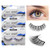 Lashes Natural Look False Eyelashes - Bepholan Fake Eyelashes 3D Fluffy False Lashes Black Band Wispy Lashes 3-Pack Faux Mink Lashes,XMZ27-3