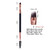 Dual-Ended Eyebrow & Lash Tint Brush  Angled Tip with Spoolie Comb for Henna by Existing Beauty
